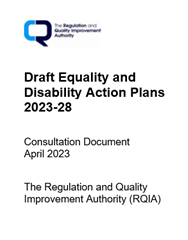 Consultation - Equality and Disability Action Plans 2023-28