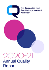 RQIA Annual Quality Report 2020-21