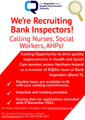 We're Recruiting Bank Inspectors!