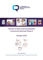 RQIA Publishes Review of Community Services for Adults with a Learning Disability 