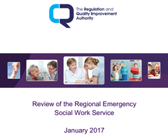 RQIA Publishes Review of Emergency Social Work Provision in Northern Ireland